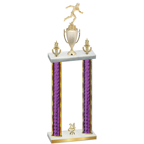 Double Purple Glacier Year Running Trophy