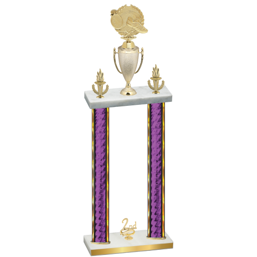 Double Purple Glacier Second Place Running Trophy