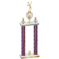 Double Purple Glacier Year Tennis Trophy