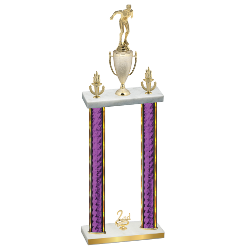 Double Purple Glacier Second Place Swimming Trophy