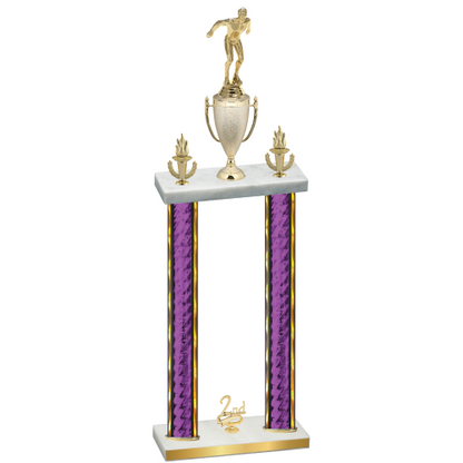 Double Purple Glacier Second Place Swimming Trophy