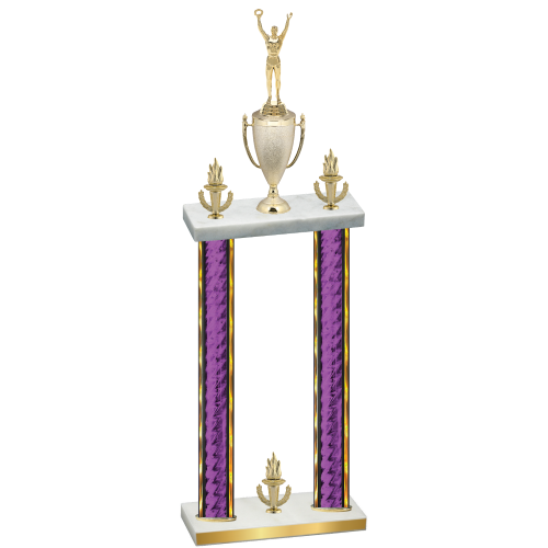 Double Purple Glacier Victory Victory Trophy