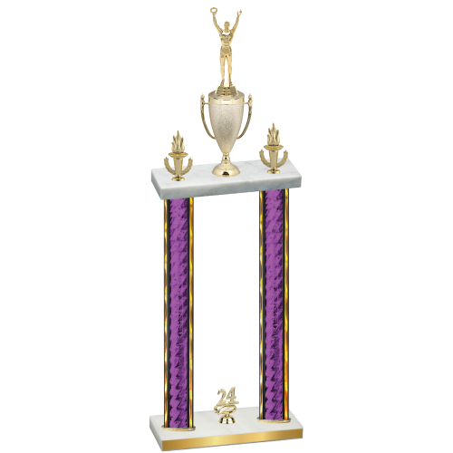 Double Purple Glacier Year Victory Trophy