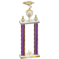 Double Purple Glacier Third Place Cars Trophy