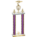 Double Purple Glacier Third Place Cars Trophy