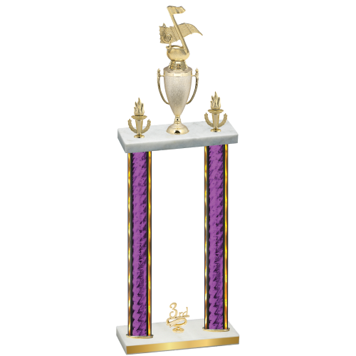 Double Purple Glacier Third Place Music Trophy