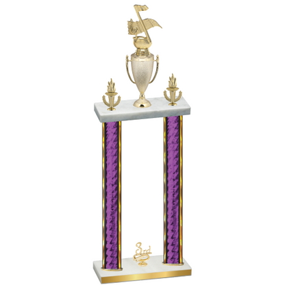 Double Purple Glacier Third Place Music Trophy
