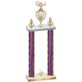 Double Purple Glacier First Place Academics Trophy