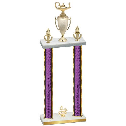 Double Purple Glacier Fourth Place Academics Trophy