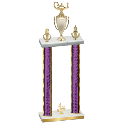 Double Purple Glacier Fourth Place Academics Trophy