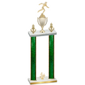 Double Green Glacier Fourth Place Running Trophy
