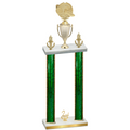 Double Green Glacier Second Place Running Trophy