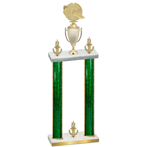 Double Green Glacier Victory Running Trophy