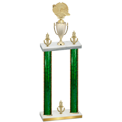 Double Green Glacier Victory Running Trophy