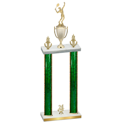 Double Green Glacier Year Tennis Trophy