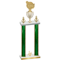 Double Green Glacier Third Place Tennis Trophy