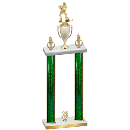 Double Green Glacier Year Hockey Trophy
