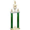 Double Green Glacier Second Place Lacrosse Trophy