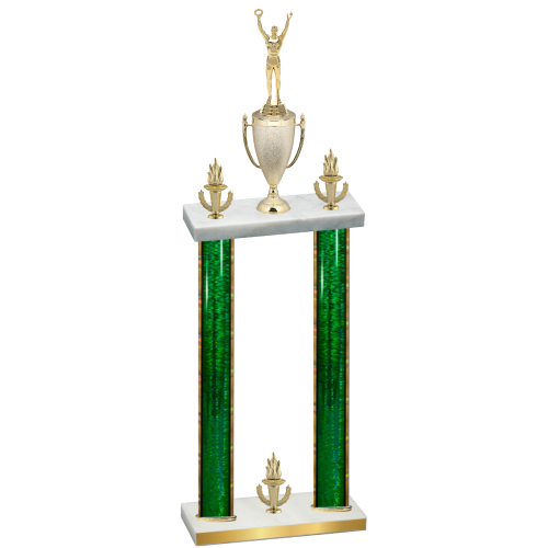 Double Green Glacier Victory Victory Trophy