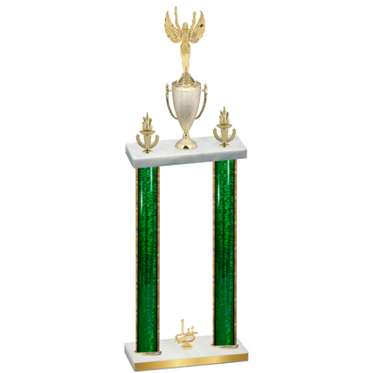 Double Green Glacier First Place Victory Trophy