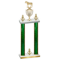 Double Green Glacier Victory Horses Trophy