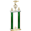 Double Green Glacier Fourth Place Cars Trophy