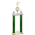 Double Green Glacier Third Place Archery Trophy