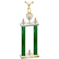 Double Green Glacier Victory Weights Trophy