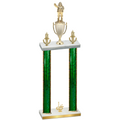 Double Green Glacier First Place Holiday Trophy