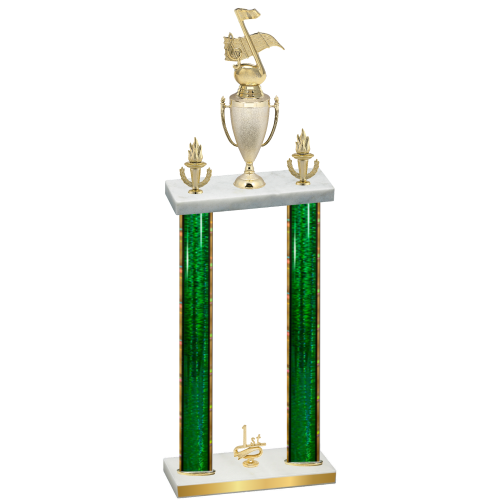 Double Green Glacier First Place Music Trophy