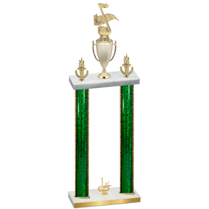 Double Green Glacier First Place Music Trophy