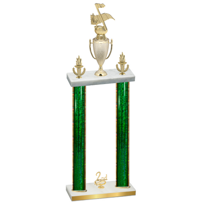 Double Green Glacier Second Place Music Trophy