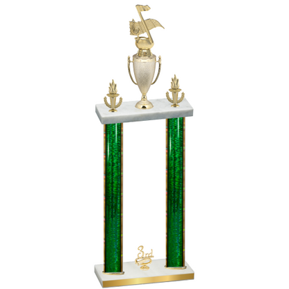 Double Green Glacier Third Place Music Trophy