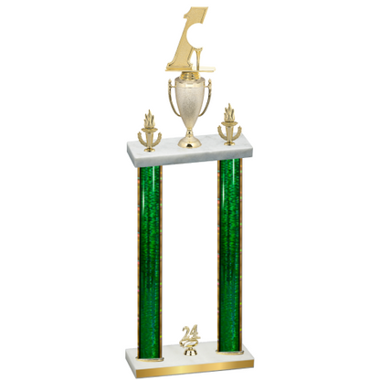 Double Green Glacier Year Golf Trophy