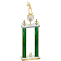 Double Green Glacier Year Softball Trophy