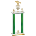 Double Green Carbon Fiber Year Fishing Trophy