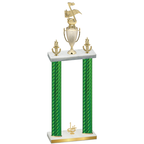 Double Green Carbon Fiber First Place Music Trophy