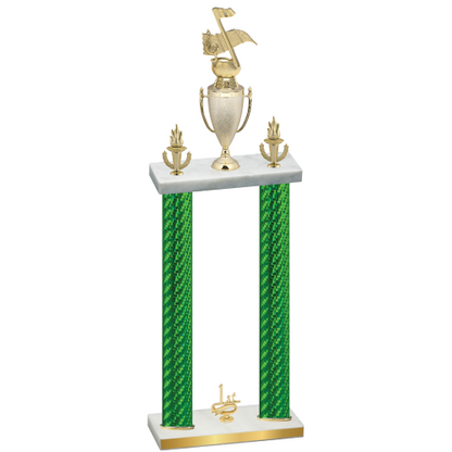 Double Green Carbon Fiber First Place Music Trophy