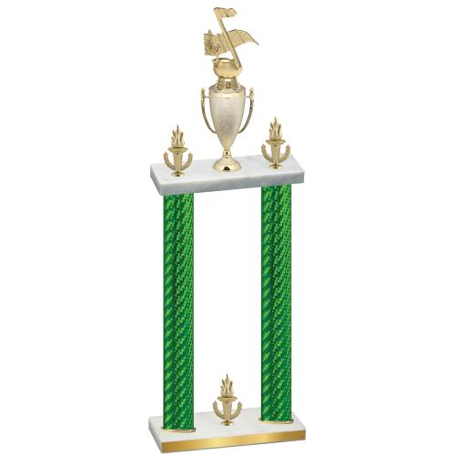 Double Green Carbon Fiber Victory Music Trophy