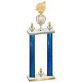 Double Blue Glacier Victory Swimming Trophy