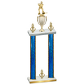 Double Blue Glacier Victory Hockey Trophy