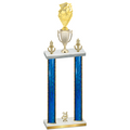 Double Blue Glacier Year Pickleball Trophy