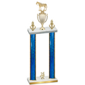 Double Blue Glacier Year Horses Trophy