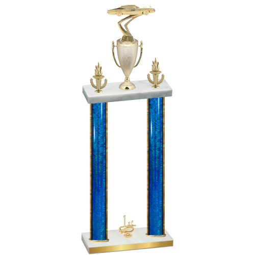 Double Blue Glacier First Place Cars Trophy