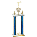 Double Blue Glacier Second Place Archery Trophy