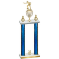 Double Blue Glacier Year Shooter Trophy