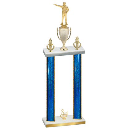 Double Blue Glacier Third Place Shooter Trophy