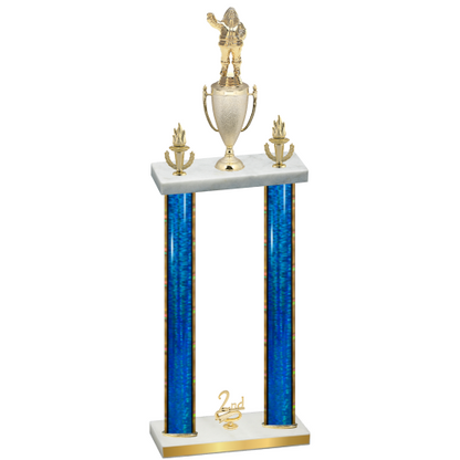 Double Blue Glacier Second Place Holiday Trophy