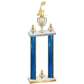 Double Blue Glacier Victory Golf Trophy