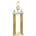 Double Gold Glacier Third Place Running Trophy